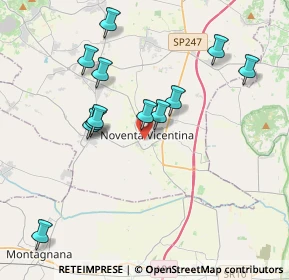 Mappa Via Roma, 36025 Noventa Vicentina VI, Italia (3.82583)