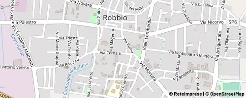 Mappa Robbio