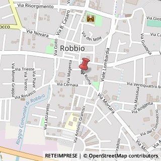 Mappa Via Roma, 26, 27038 Robbio, Pavia (Lombardia)