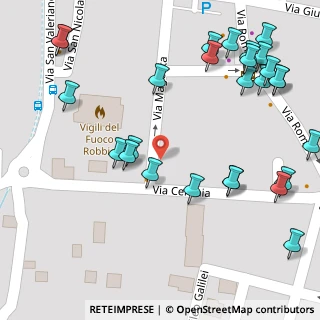 Mappa Via Cernaia, 27038 Robbio PV, Italia (0.08214)