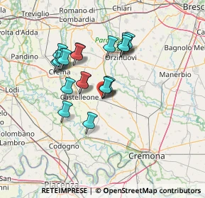 Mappa Via Bertesi, 26015 Soresina CR, Italia (11.457)