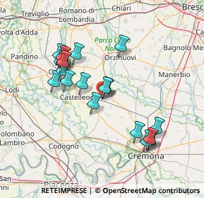 Mappa Via Bertesi, 26015 Soresina CR, Italia (13.64947)