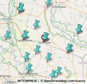 Mappa Via Bertesi, 26015 Soresina CR, Italia (9.624)