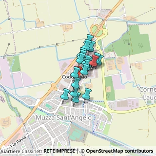 Mappa Via Lombardia, 26854 Cornegliano Laudense LO, Italia (0.2355)
