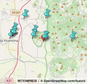 Mappa Via Europa, 35034 Lozzo Atestino PD, Italia (4.005)