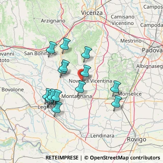 Mappa Via Fornase Barco, 36026 Poiana Maggiore VI, Italia (13.544)