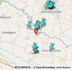 Mappa Via Circonvallazione, 26020 Bordolano CR, Italia (2.018)