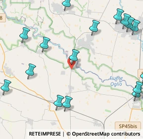 Mappa Via Circonvallazione, 26020 Bordolano CR, Italia (6.497)