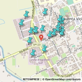 Mappa Via Broli, 36025 Noventa Vicentina VI, Italia (0.2215)