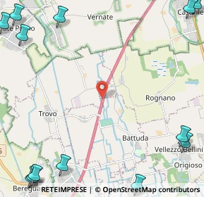 Mappa Autostrada dei Giovi, 27020 Binasco MI, Italia (4.04615)