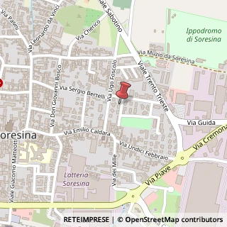 Mappa Via Francesco Genala, 33, 26015 Soresina, Cremona (Lombardia)