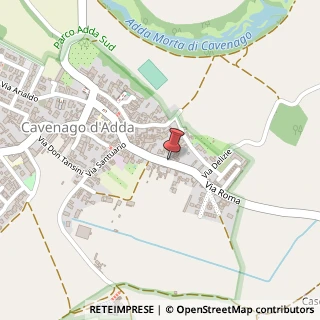 Mappa Via Roma, 23, 26824 Cavenago d'Adda, Lodi (Lombardia)