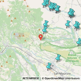 Mappa Strada Vauda Grande, 10076 Nole TO, Italia (6.65)