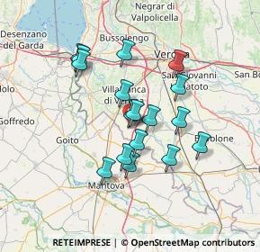 Mappa Via Dossetto, 37060 Pradelle VR, Italia (11.57)