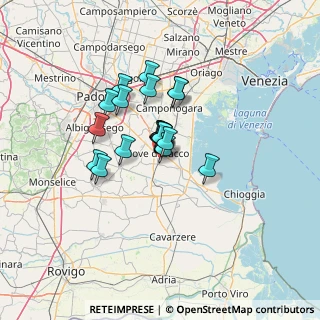 Mappa Via Mareggia, 35028 Piove di Sacco PD, Italia (8.4825)