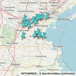Mappa Via Mareggia, 35028 Piove di Sacco PD, Italia (11.76667)