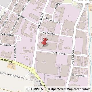Mappa Via Svizzera, 1, 46042 Castel Goffredo, Mantova (Lombardia)
