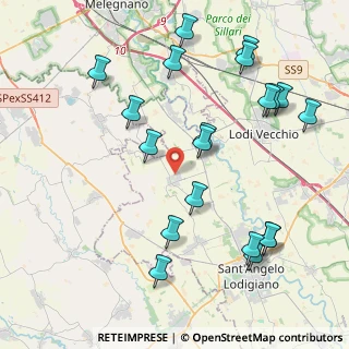 Mappa Via Angelo Rognoni, 26853 Caselle Lurani LO, Italia (4.734)