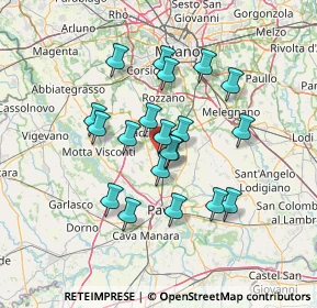 Mappa Via Roma, 27010 Giussago PV, Italia (11.505)