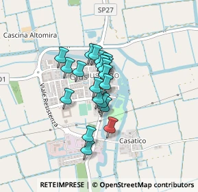 Mappa Via Roma, 27010 Giussago PV, Italia (0.272)