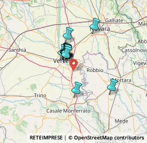 Mappa Viale Rossella Marceddu, 13012 Prarolo VC, Italia (8.85929)