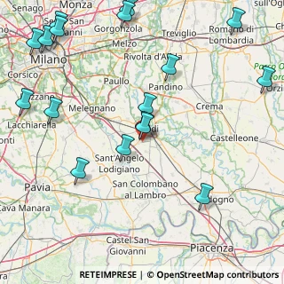 Mappa Piazza Vivaldi, 26854 Cornegliano Laudense LO, Italia (22.10176)