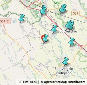 Mappa Via Don Giuseppe Ottolo, 26853 Caselle Lurani LO, Italia (4.52333)