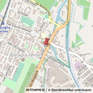 Mappa ViaTerme, 53, 35041 Battaglia Terme, Padova (Veneto)