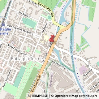 Mappa Via terme 63, 35041 Battaglia Terme, Padova (Veneto)
