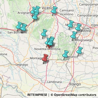 Mappa Via Croce di Pietra, 36025 Noventa Vicentina VI, Italia (15.8145)