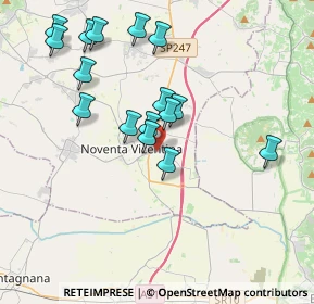 Mappa Via Croce di Pietra, 36025 Noventa Vicentina VI, Italia (3.70188)
