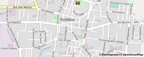 Mappa Robbio