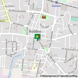 Mappa Via G. Mazzini, 1/5, 27038 Robbio, Pavia (Lombardia)