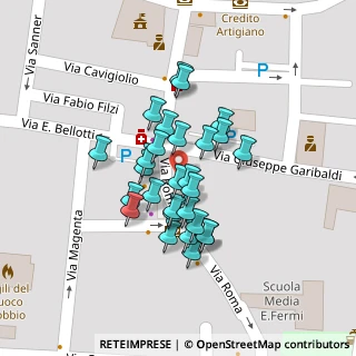 Mappa Via Roma, 27038 Robbio PV, Italia (0.04179)