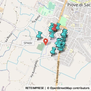 Mappa Via Bernardo da Piove, 35028 Piove di Sacco PD, Italia (0.33462)