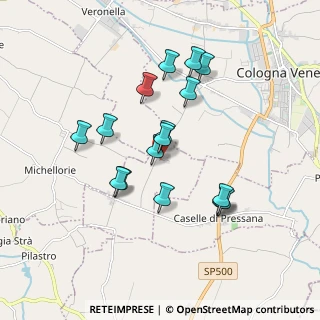 Mappa Via Giavone, 37040 Caselle VR, Italia (1.59375)