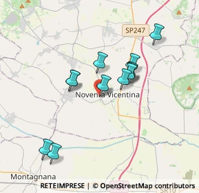 Mappa Via del Lavoro, 36025 Noventa Vicentina VI, Italia (3.1)