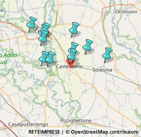Mappa Via Cremona, 26012 Castelleone CR, Italia (6.52091)
