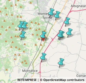 Mappa 35041 Battaglia Terme PD, Italia (3.88)