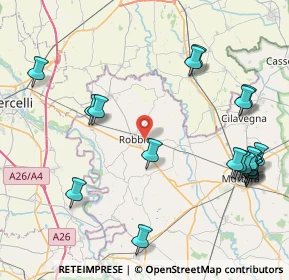 Mappa Via Nicorvo, 27038 Robbio PV, Italia (10.2565)