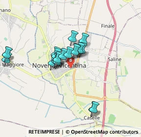 Mappa Via A. Saliera, 36025 Noventa Vicentina VI, Italia (1.461)