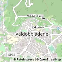 Mapa Valdobbiadene