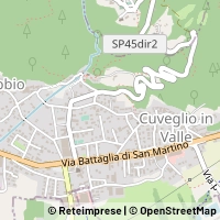 Mapa Cuveglio