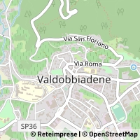 Map Valdobbiadene