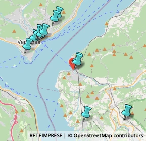 Mappa Via Miralago, 21014 Laveno-Mombello VA, Italia (4.73308)