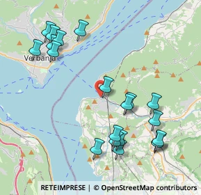 Mappa Via Miralago, 21014 Laveno-Mombello VA, Italia (4.494)