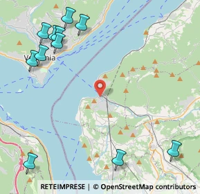 Mappa Via Miralago, 21014 Laveno-Mombello VA, Italia (5.86909)