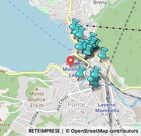 Mappa Via Miralago, 21014 Laveno-Mombello VA, Italia (0.3295)