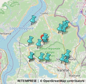 Mappa 21030 Cuveglio VA, Italia (6.95125)