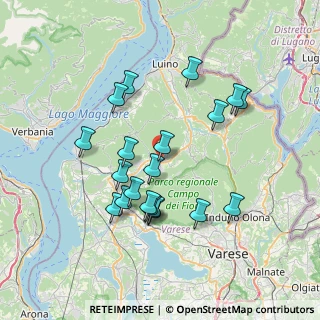 Mappa 21030 Cuveglio VA, Italia (6.865)